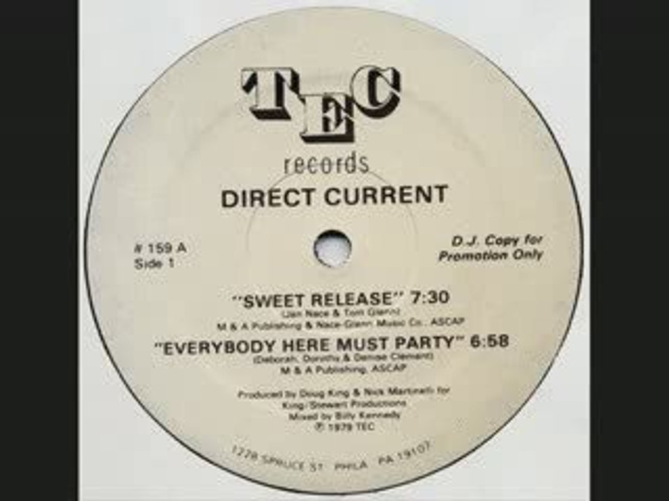 70's disco - Direct Current - Everybody Here Must Party 1979