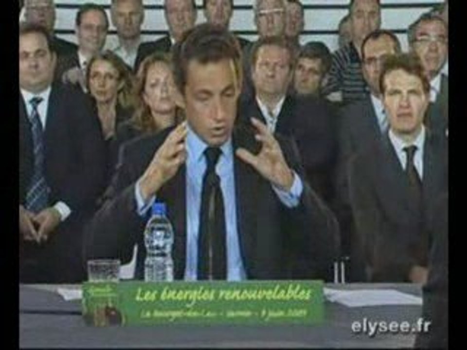 Nicolas Sarkozy et l'énergie solaire (1ère partie)