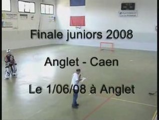 Finale juniors 2008 - les buts - Anglet/Caen