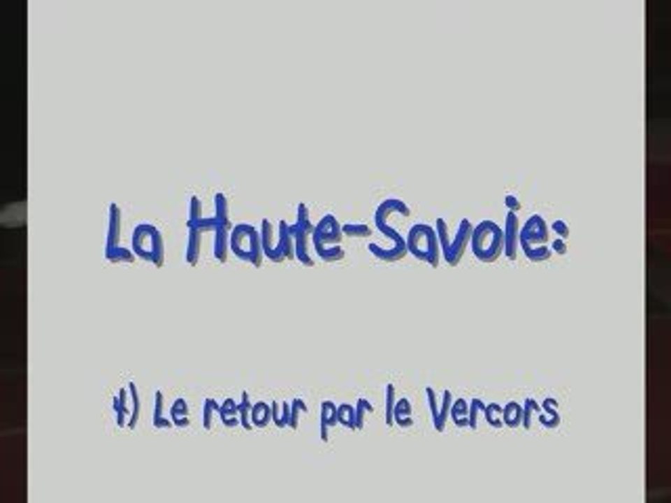 Les vacances 2009 le retour