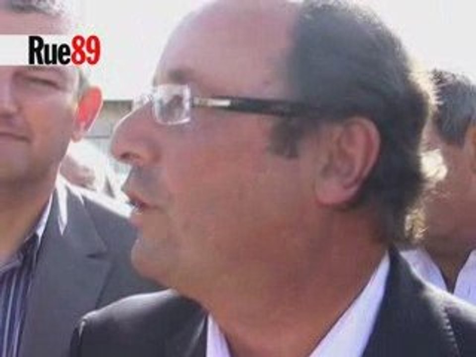Interview de Hollande à La Rochelle
