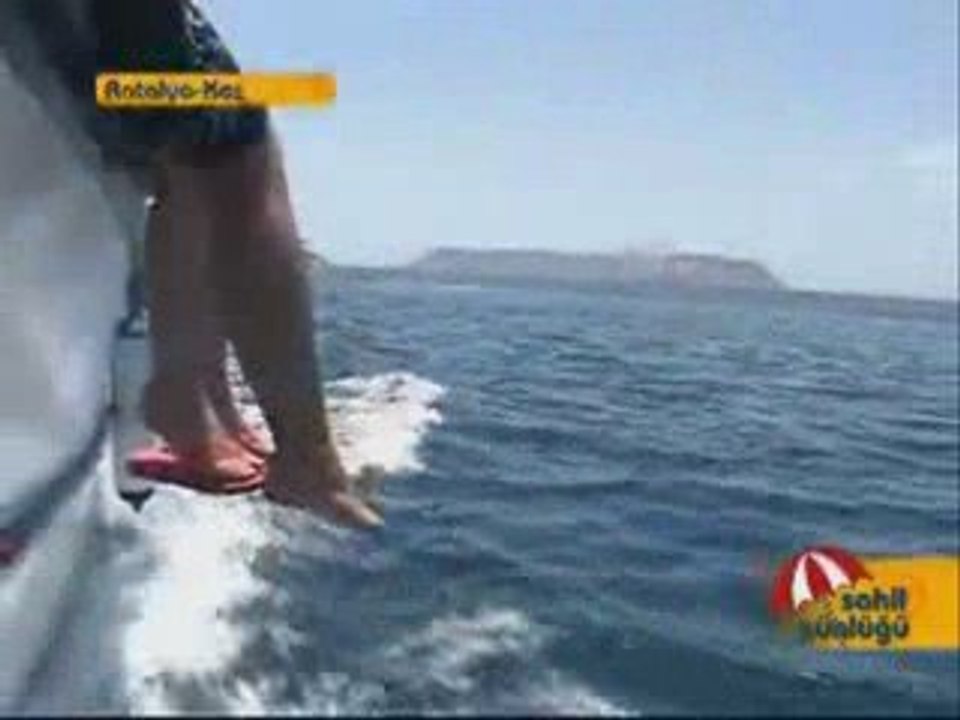 ANTALYA  (KAŞ)I  bırde sahıl günlügü proğramından görün  2