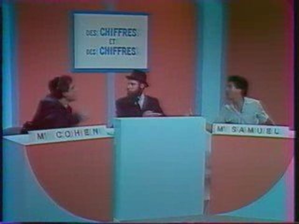 Les chiffres et les lettres les Inconnus les Juifs