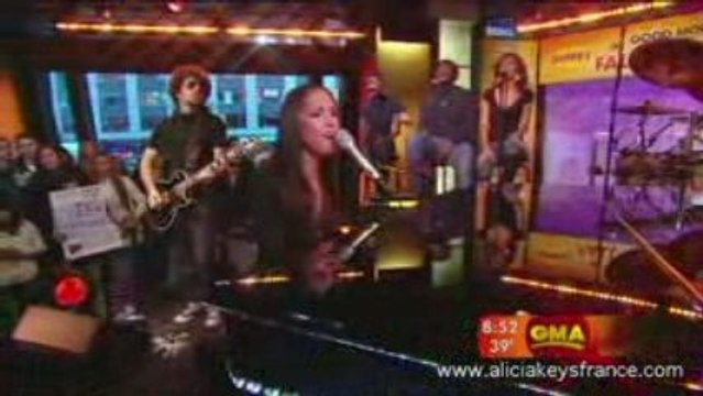 Alicia Keys - Fallin (Live Good Morning America 11.11.08)
