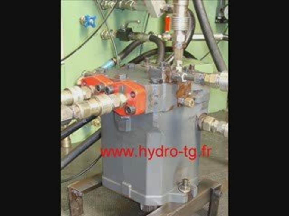 teste moteur hydraulique linde révision moteurs hydrauliques