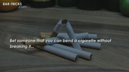 ::: BAR TRiCKS // BEND CiGARETTE
