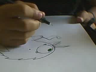 dessiner manga (monstre marrant)