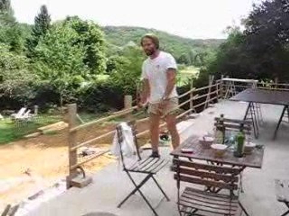 à cor perdu...