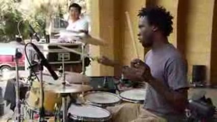 Kelvin Underwood sound check improvisation