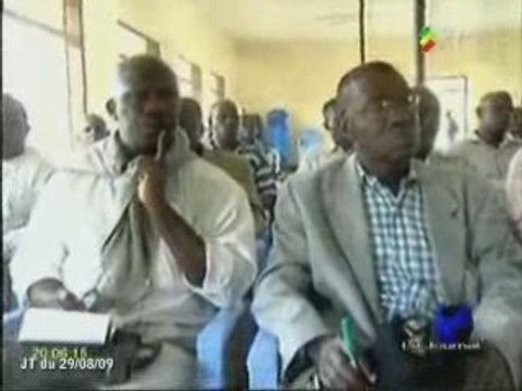 Réunion des cadres des travaux publics et ceux du Pool