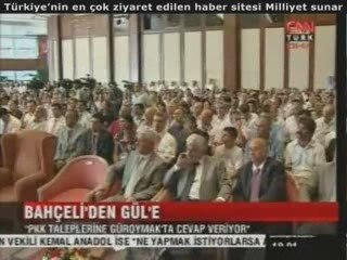 Bahçeli'den GÜROYMAK'a NORŞİN diyen Gül'e sert çeleştiri