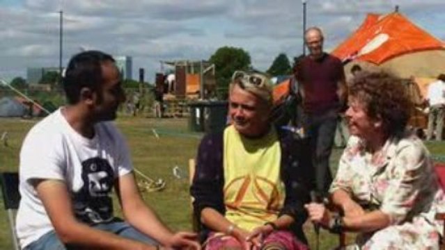 Welsh at Climate Camp London 2009