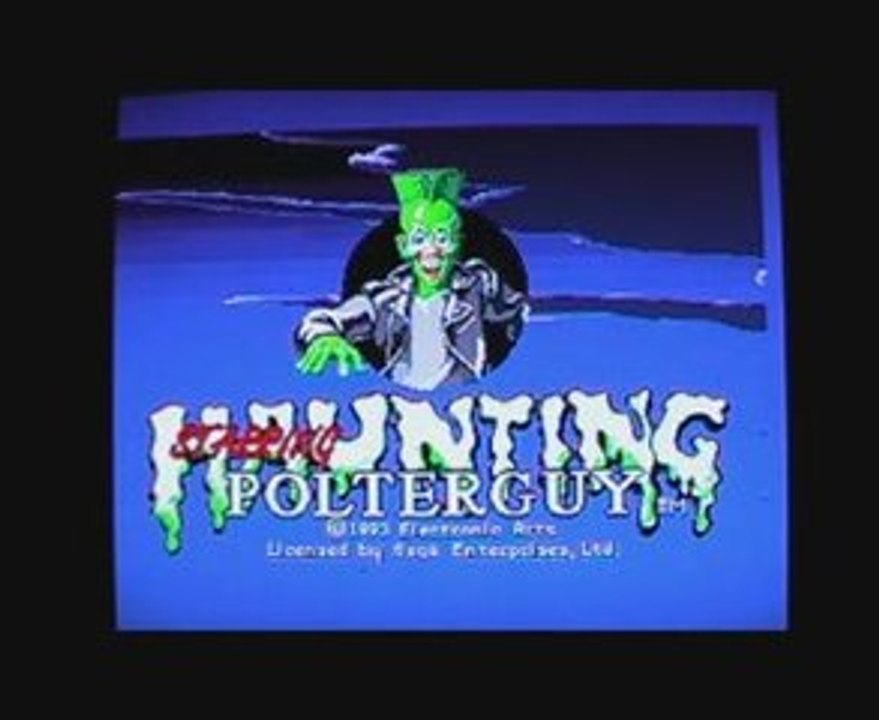 Videotest Haunting (megadrive)
