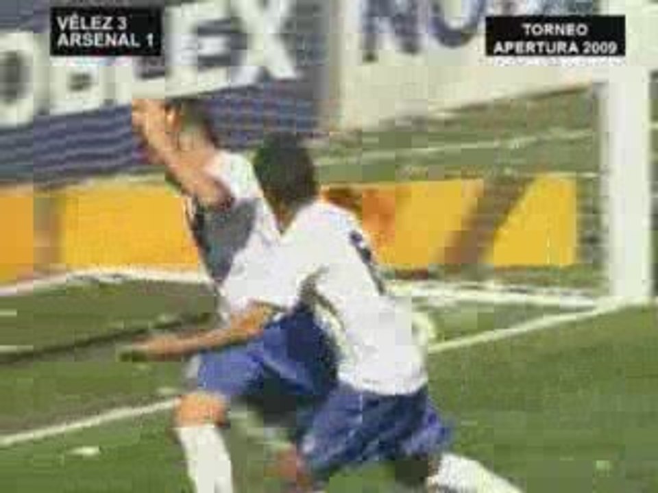 20090829 Velez Arsenal Goles