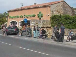 Tournage d'un téléfilm à Ceyreste