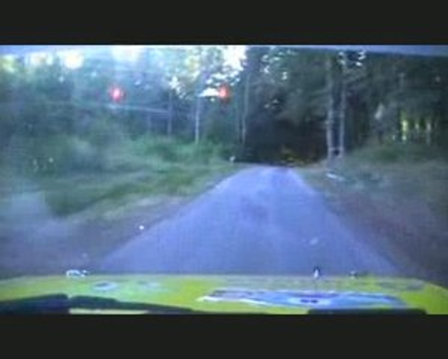 rallye des vallées 2009 LAROCHE/RINGUEY   es 6... 8ème temp
