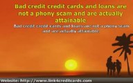 Improving Credit With Bad Credit Credit Cards And Loans