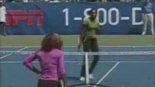 Serena Williams vs Venus Williams Dancent sur le court