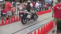 Slowest Rider Event Police Motors Competition