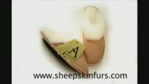 Womens Sheepskin Slippers