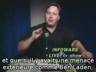 Alex Jones prédit l'attaque du 11_09_01 2 mois avant
