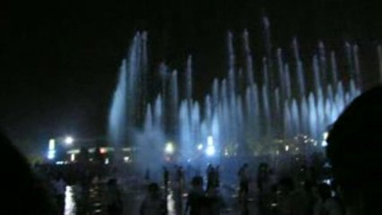 Spectacle Eau, Lumière, Musique