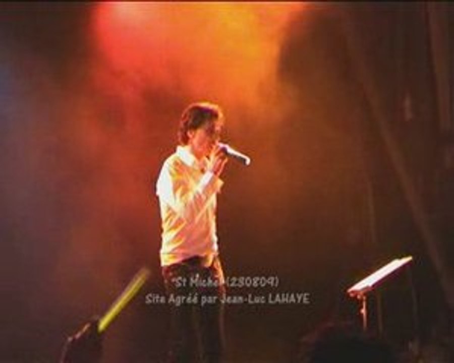 "On ne dit jamais la vérité" Jean-Luc Lahaye à St Michel