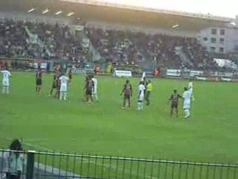 Boulogne Sur Mer-Auxerre 29/08/09 Auxerre c'est le Brésil