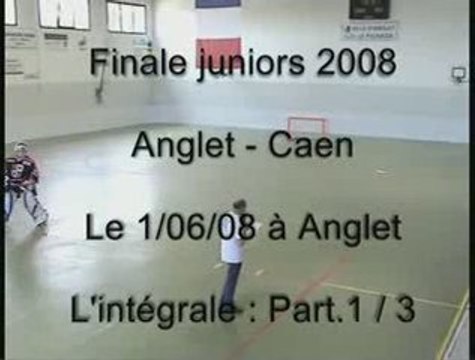 Finale juniors 2008 - l'intégrale partie 1/3 (-> 14' de jeu)
