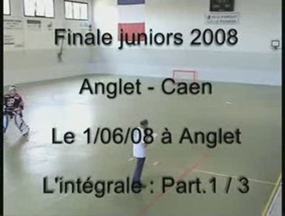 Finale juniors 2008 - l'intégrale partie 1/3 (-> 14' de jeu)