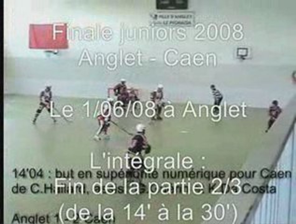 Finale juniors 2008 - 2ème partie / 3