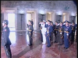 30 Ağustos Zafer Bayramı İçin Başbuğ Anıtkabir'de