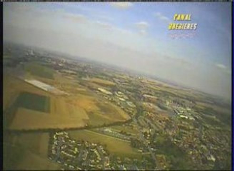 Brebieres vue du ciel