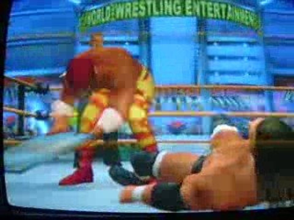 SmackDown vs RAW 09 Hulk Hogan vs Triple H WrestleMania 24
