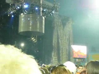 Madonna 29.08.2009 before the concert -waiting