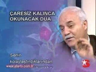 caresiz kalinca okunacak dua - NihatHatipoglu.Org