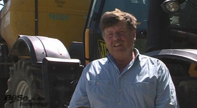 Alois Krumbachner, BüSo-Kandidat in Traunstein