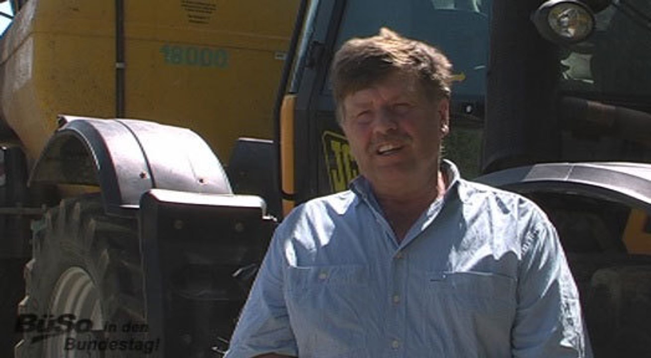 Alois Krumbachner, BüSo-Kandidat in Traunstein