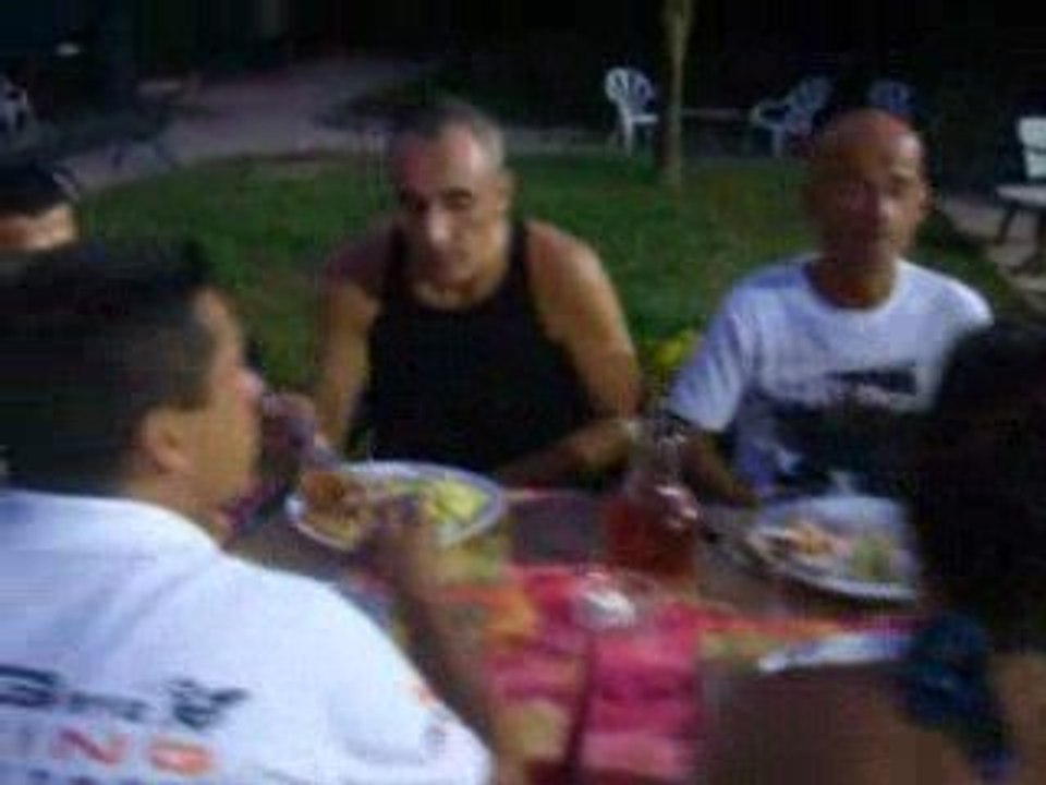 le repas des  mouflons