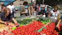 Manif des producteurs de fruits/legumes à Strasbourg