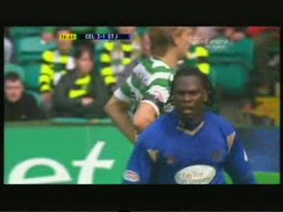 CELTIC 2-1 ST. JOHNSTONE BUT SAMUEL