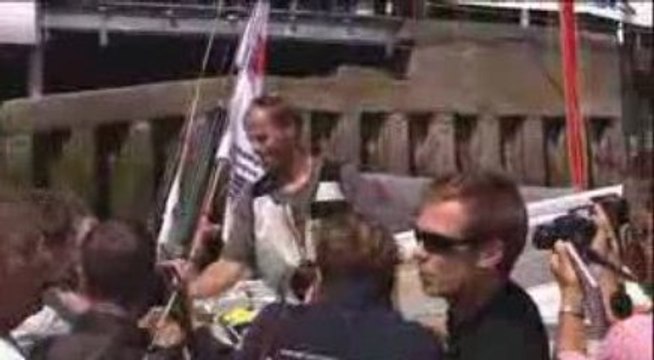 L'arrivée de la Solitaire du Figaro à Dieppe