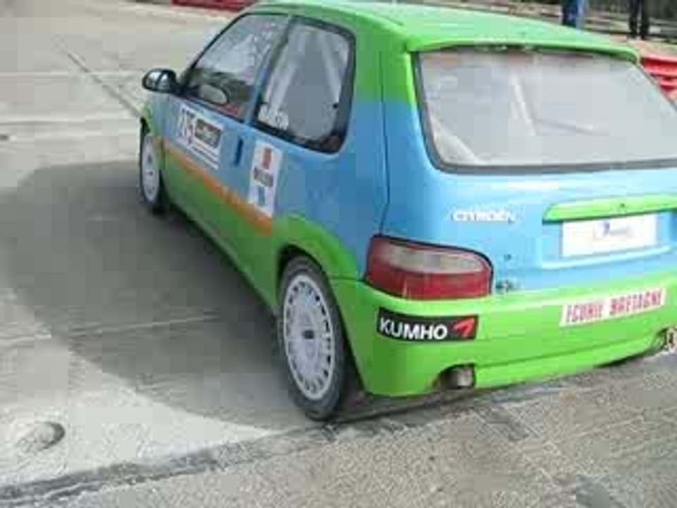 Saxo VTS au démarrage