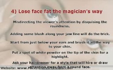 8 Ways To Lose Face Fat