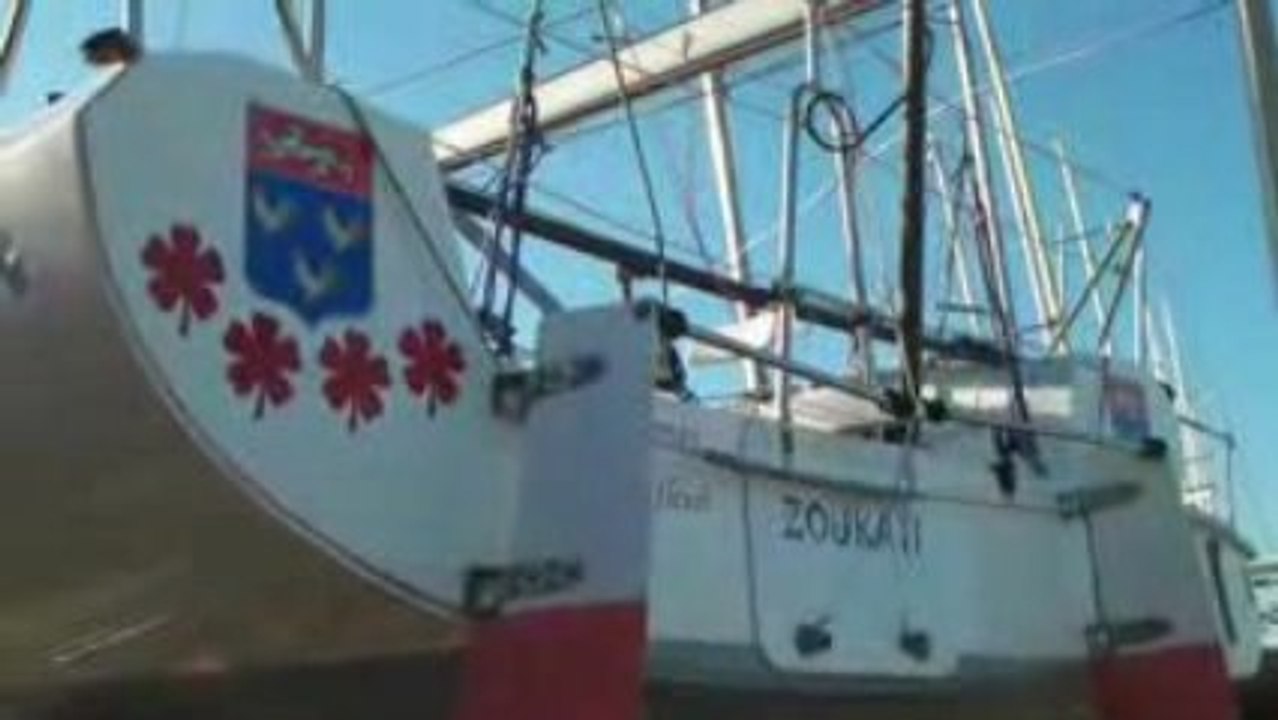 départ pour la mini ... de méditerranée