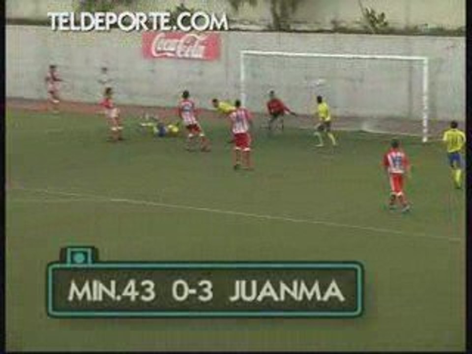 RESUMEN C.D. CALERO 2 - U.D. LAS PALMAS 6 JUVENIL