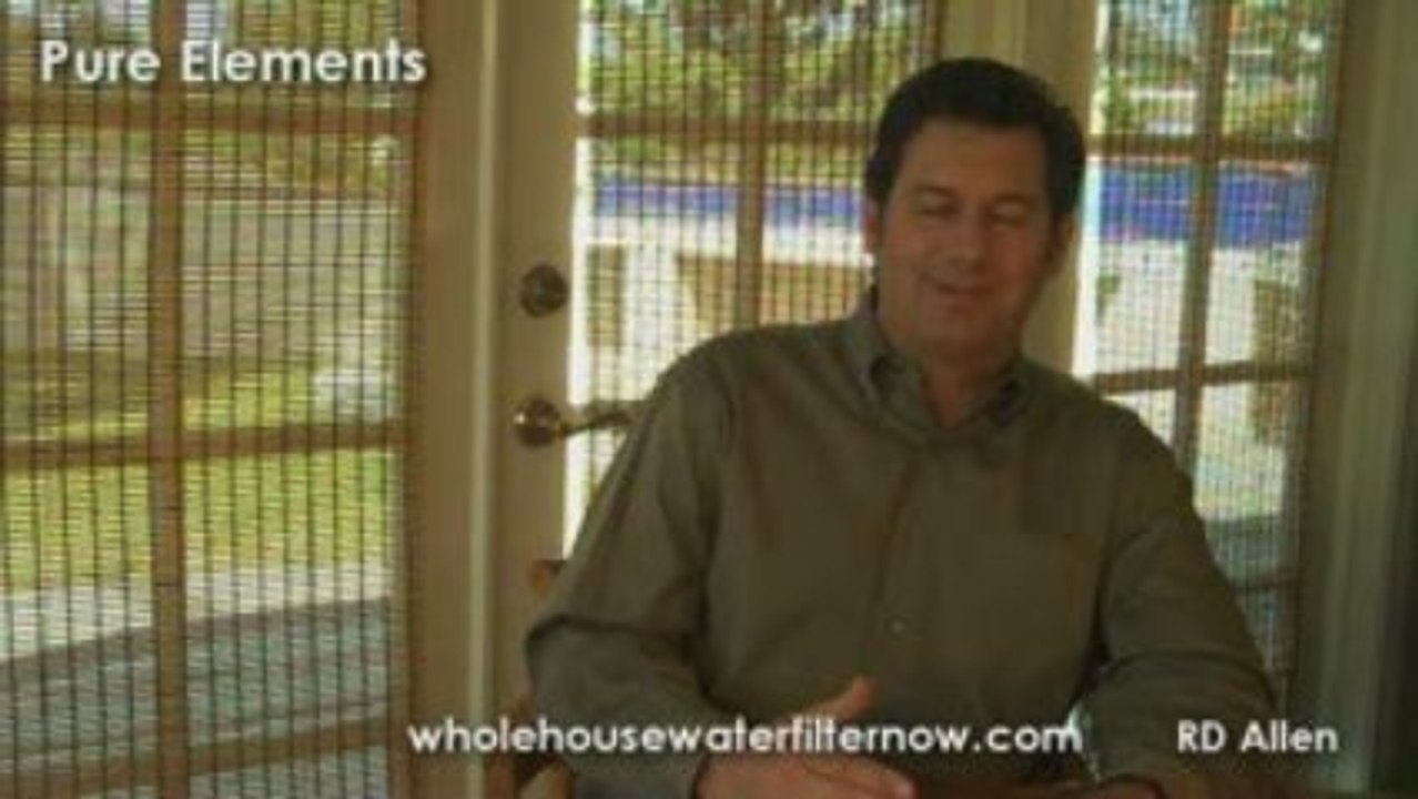 Who can install a whole house water filter system?