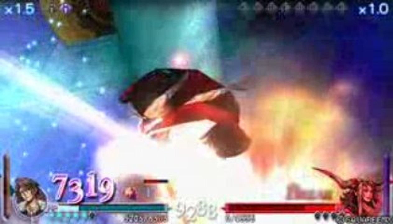 Dissidia FF Squall vs Ultimecia