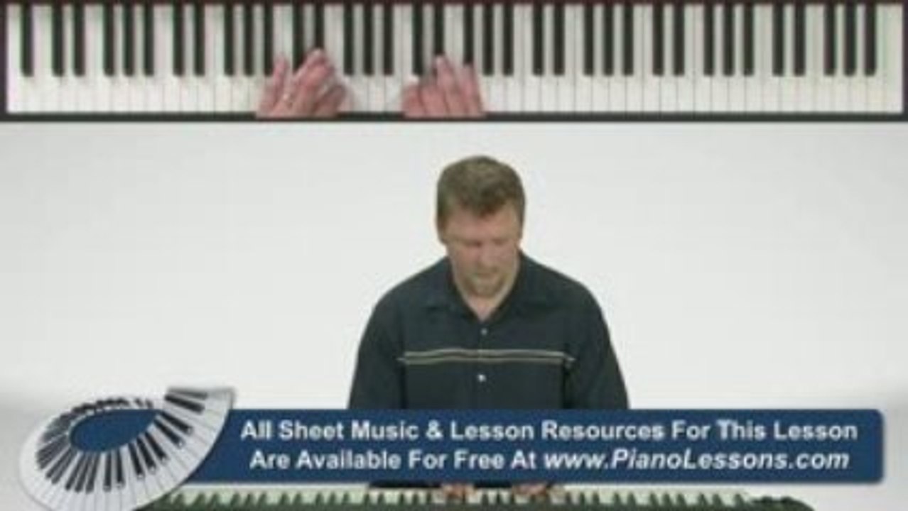 Blues Scale In Key Of A - Piano Lessons