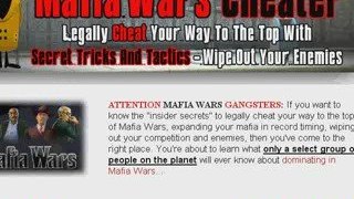 Mafia Wars Cheater - The Full Review Plus FREE Bonus!